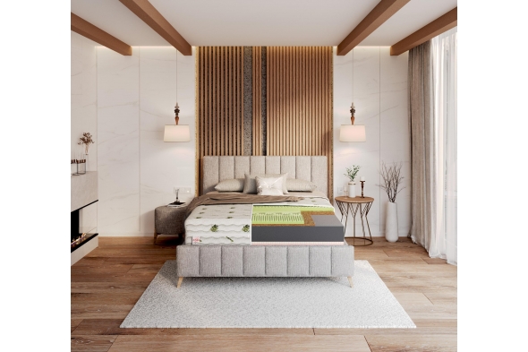 Materac piankowy VIRELLO 22 cm H3/H4